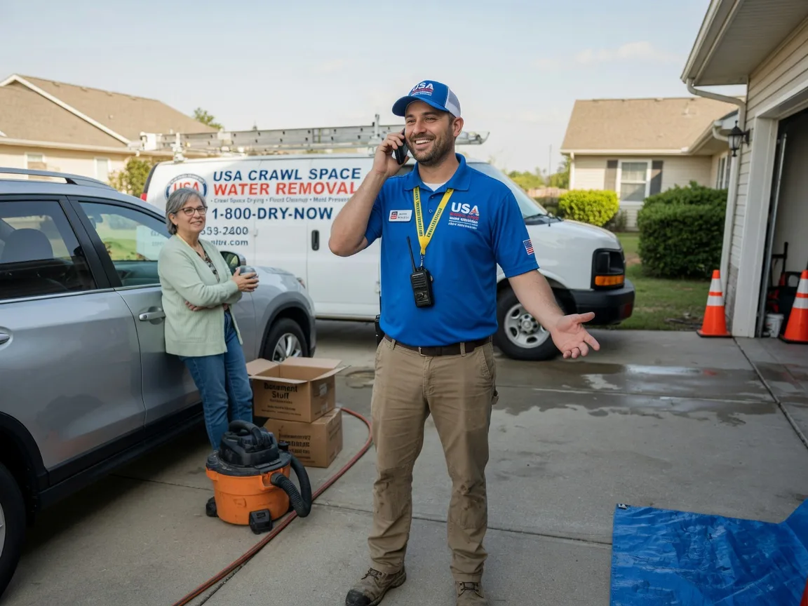 Crawl Space Water Removal Whiteoak, MO FAQs